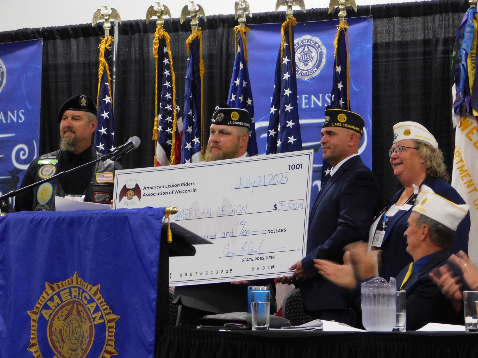 Check presentation at Department Convention